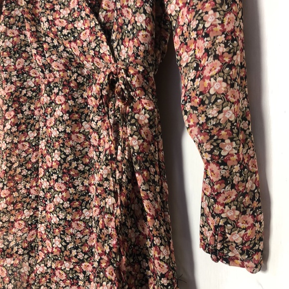 Floral Print Mini Dress - Picture 3 of 5